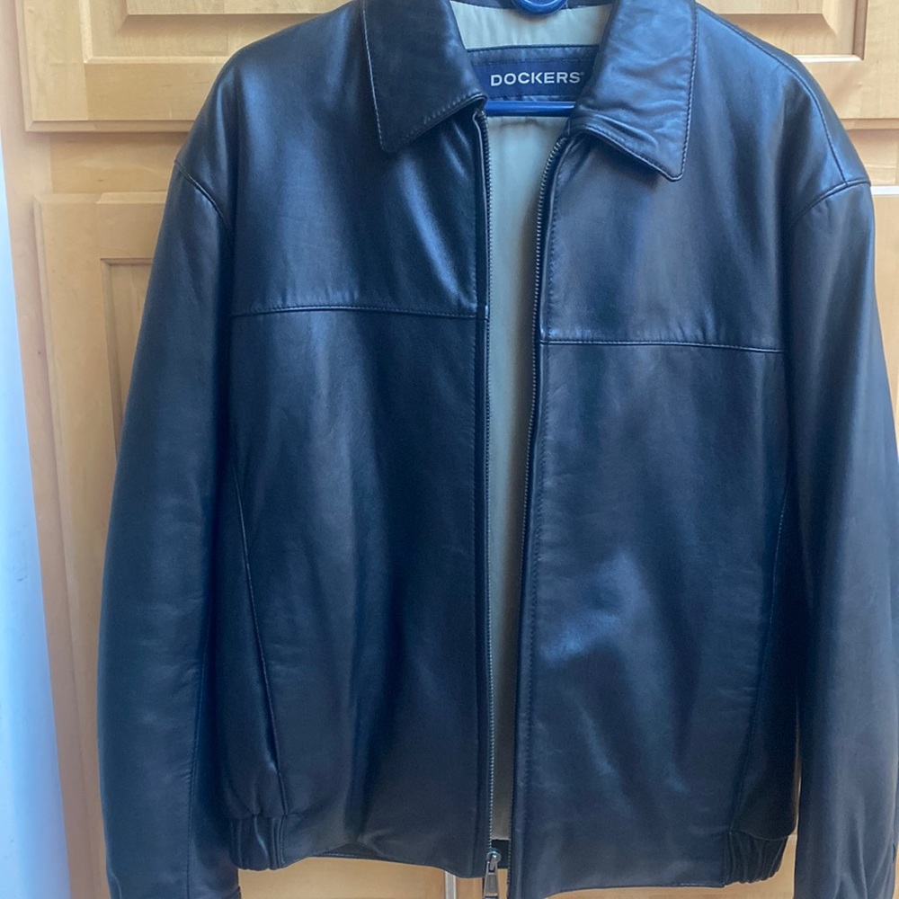 Dockers lamb leather jacket